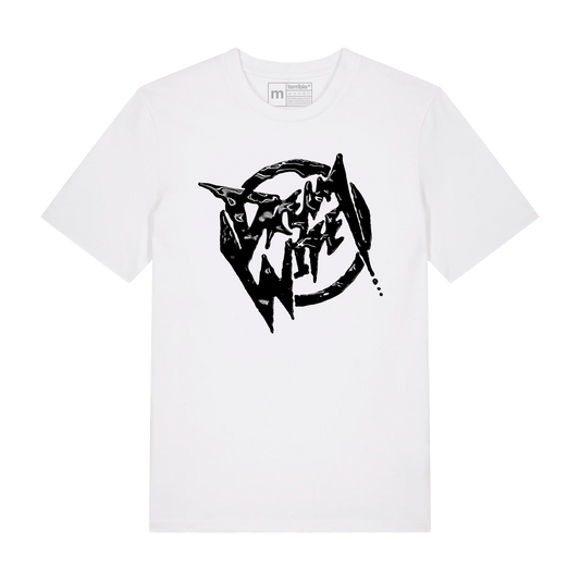 Drip Logo Tee White