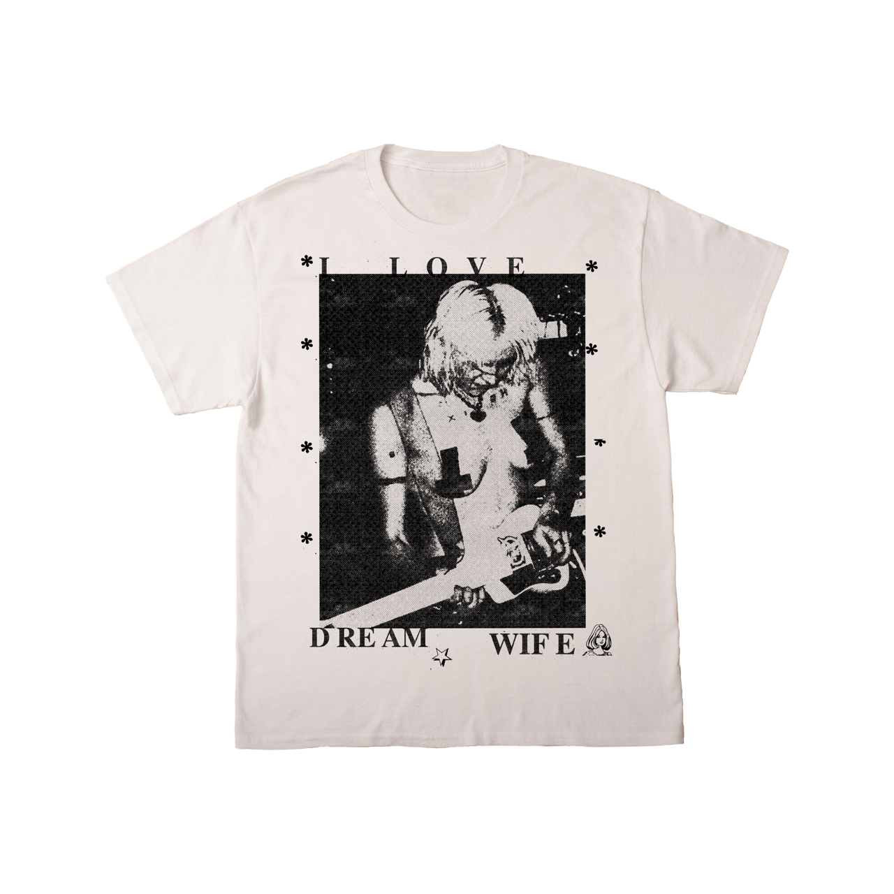 'I Love Dream Wife' White Tee UK